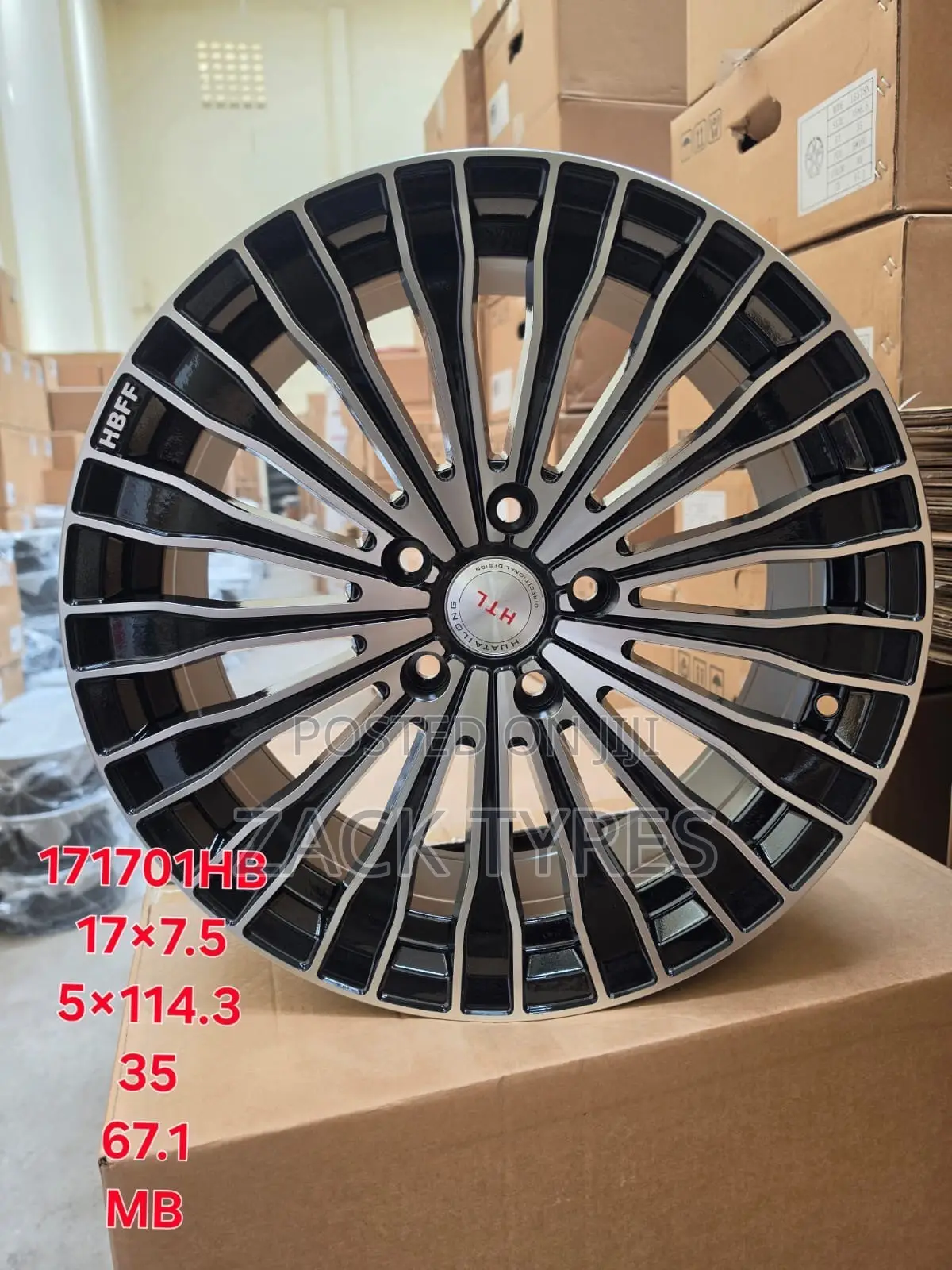 Rim Size 17 – 5-Hole Alloy Wheel