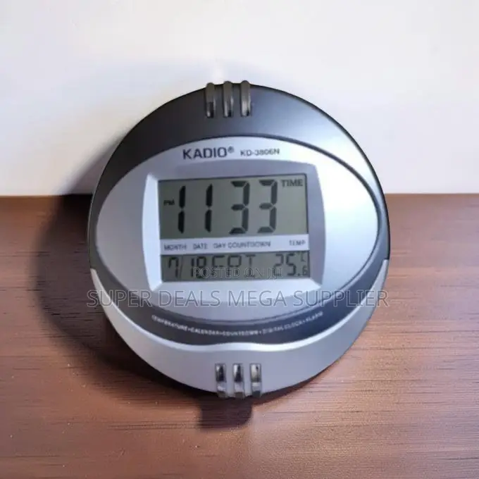 Manufacturer Prices Time Display Kadio Table Wall Mount Digital Clock