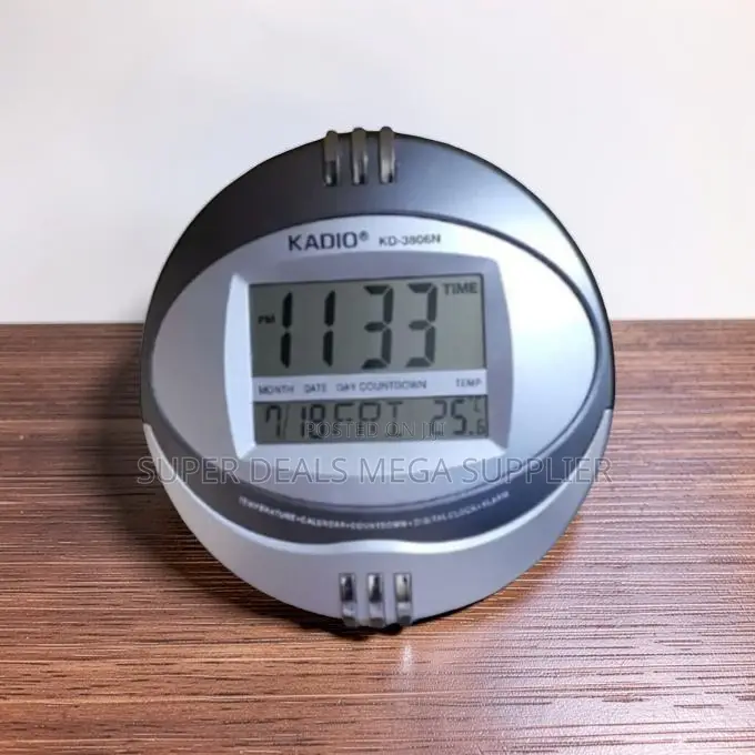 Manufacturer Prices Easy Read Kadio Table Wall Mount Digital Clock