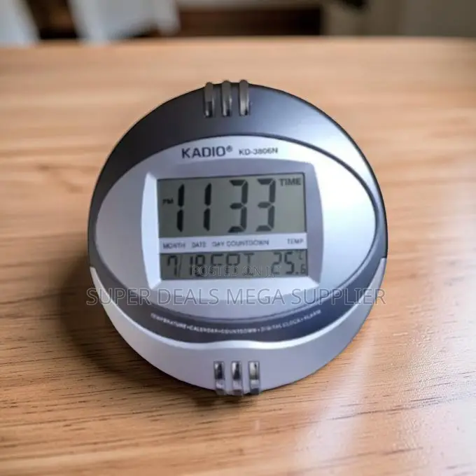 Manufacturer Prices Easy Read Kadio Table Wall Mount Digital Clock