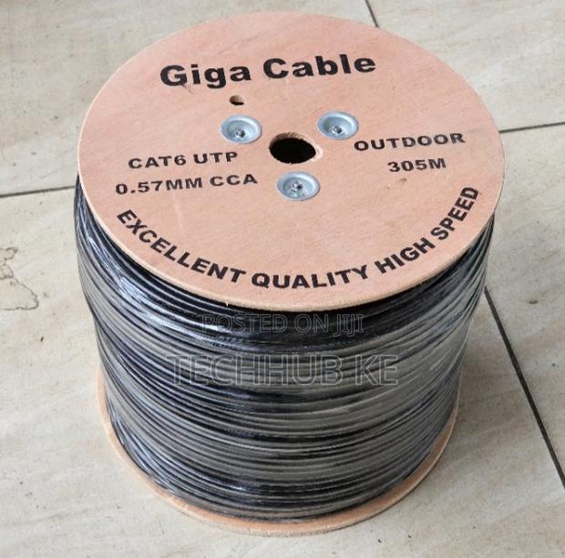 Giga Cable CAT6 UTP Outdoor Network Cable 305M – 0.57mm CCA - main view