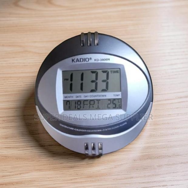 Trade Prices Wall Mounted Kadio Table Wall Mount Digital Clock