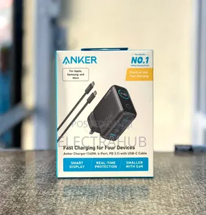 Anker 140W 4Ports Fast Charger Brand New Sealed