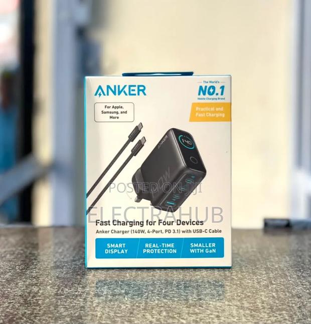 Anker 140W 4Ports Fast Charger Brand New Sealed