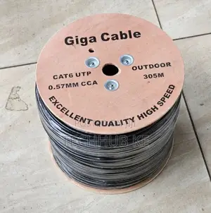 CAT6 UTP LAN Cable 305M Outdoor Ethernet Networking Cable