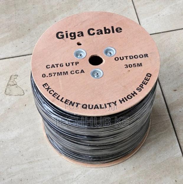 CAT6 UTP LAN Cable 305M Outdoor Ethernet Networking Cable
