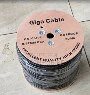 Giga Cable CAT6 305M Outdoor Network Cable for CCTV Internet
