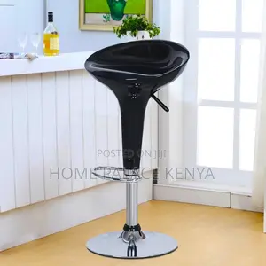 Bar Stool; Comfortable Plastic Adjustable Counter Height Stool