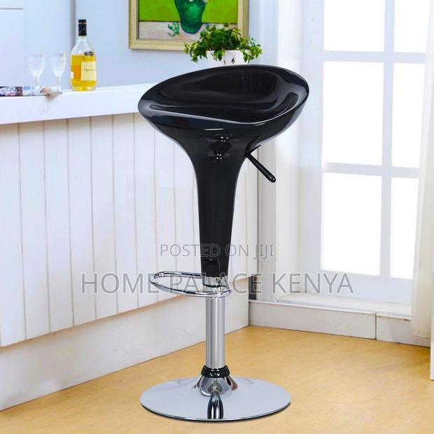Bar Stool; Comfortable Plastic Adjustable Counter Height Stool - main view