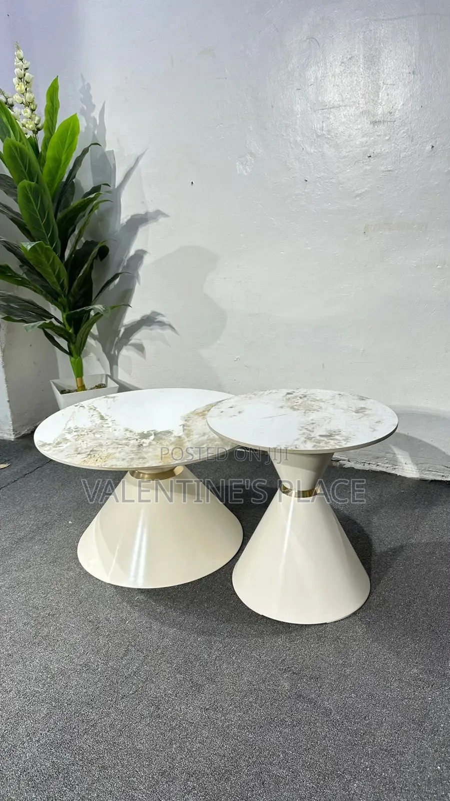 Marble-Top Nesting Coffee Tables*