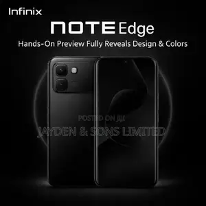 New Infinix Note Edge 256 GB Black
