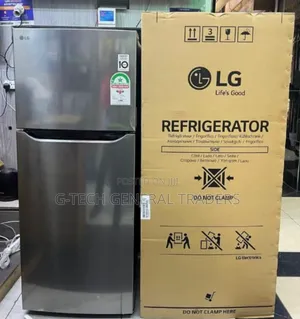 LG 234l Double Door Non Frost Refrigerator -Black