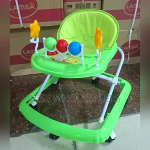 Simple Baby Walker With Hanging Toys Melodies