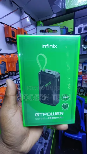 Infinix Gtpower 55w XP20GT 20000Mah Laptop PowerBank