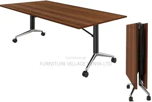 Boardroom Table; 240 CM Foldable Office Staff Meeting Table