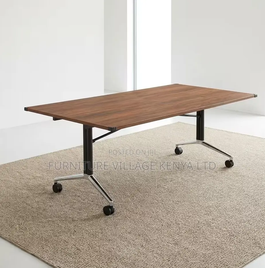 Boardroom Table; 240 CM Foldable Office Staff Meeting Table