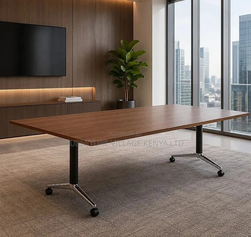 Boardroom Table; 240 CM Foldable Office Staff Meeting Table