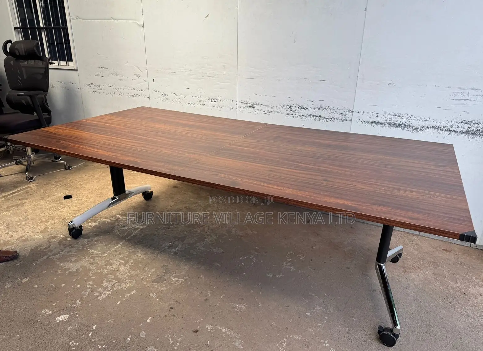 Boardroom Table; 240 CM Foldable Office Staff Meeting Table