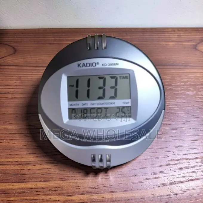 Manufacturer Prices Time Display Kadio Table Wall Mount Digital Clock