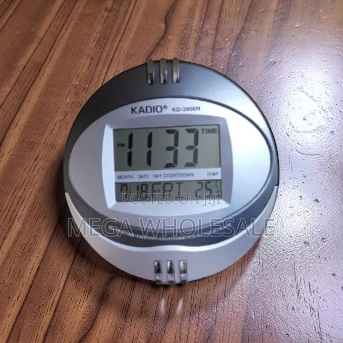 Manufacturer Prices Time Display Kadio Table Wall Mount Digital Clock