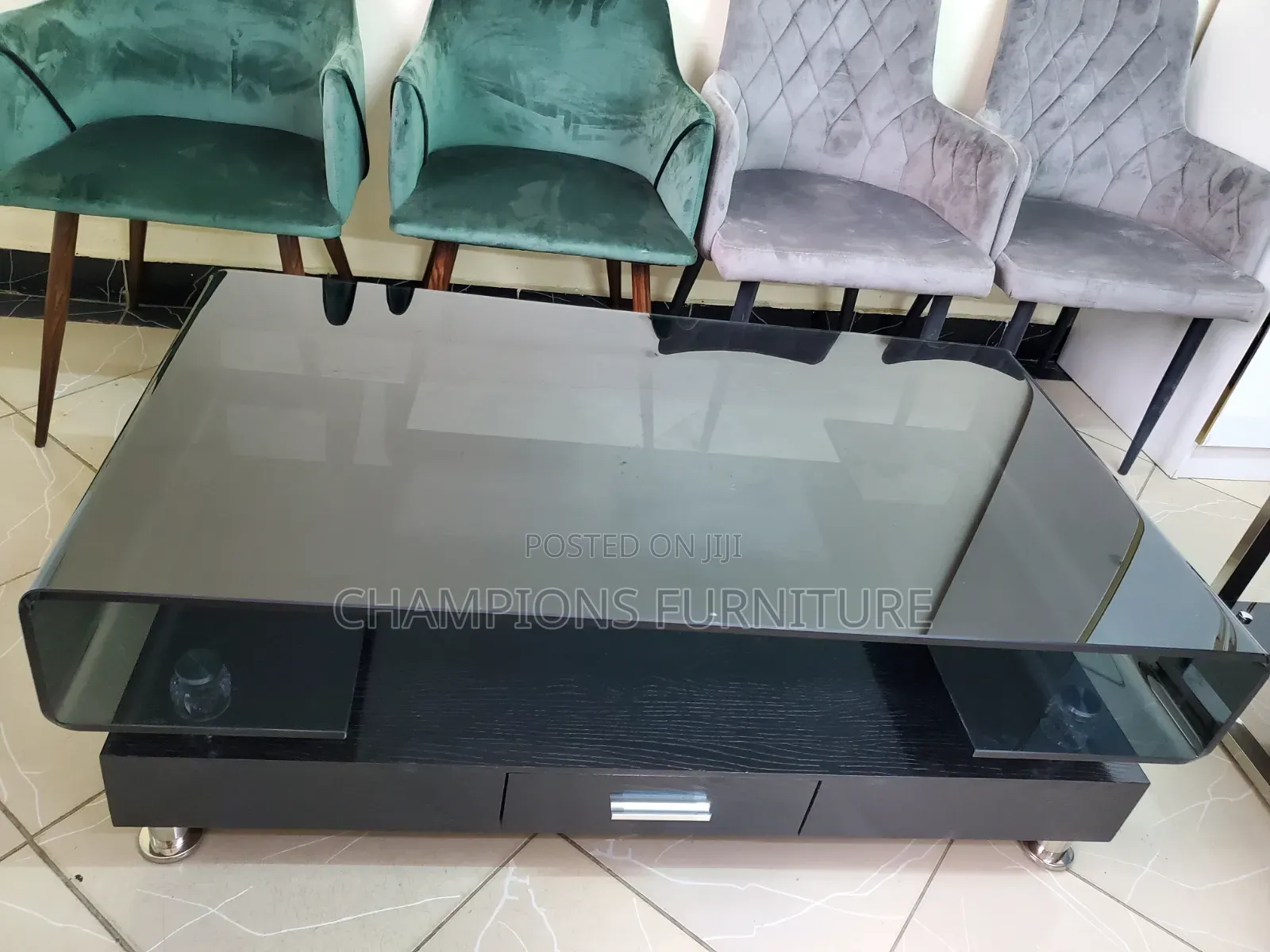 Nexus Tinted Glass Coffee Table