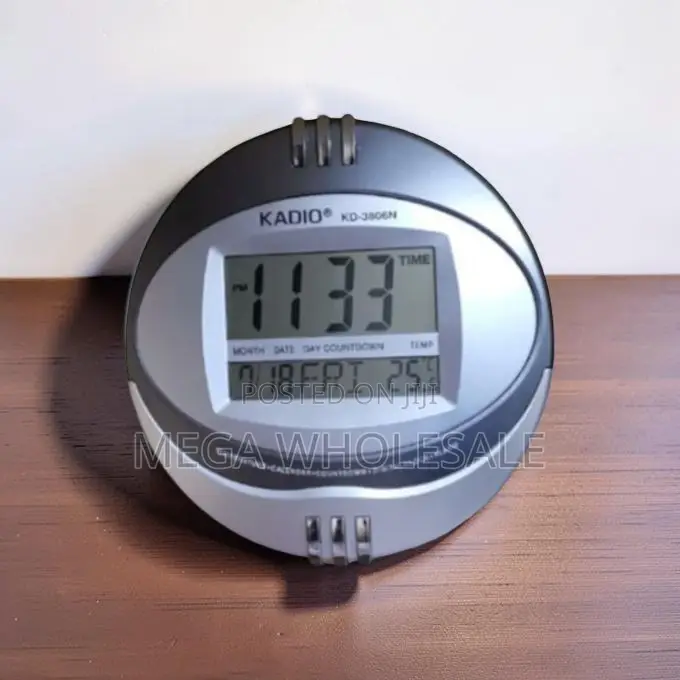 Bulk Prices Tabletop Use Kadio Table Wall Mount Digital Clock