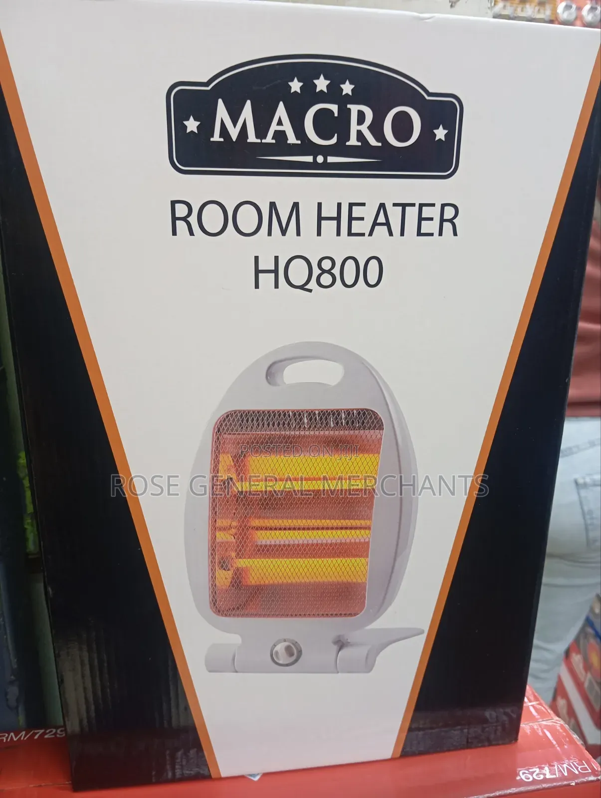 Macro Room Heater 800watts