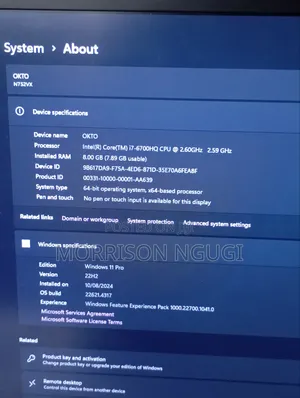 Laptop Asus G751JL 8GB Intel Core i7 SSD 256GB