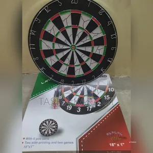 Professional Dart Board 2 Games 
18 Inches 
2 Side Print