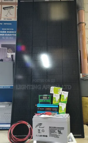 400w Solar - 200Ah Battery - 1000w Inverter 40A Controller Full Kit