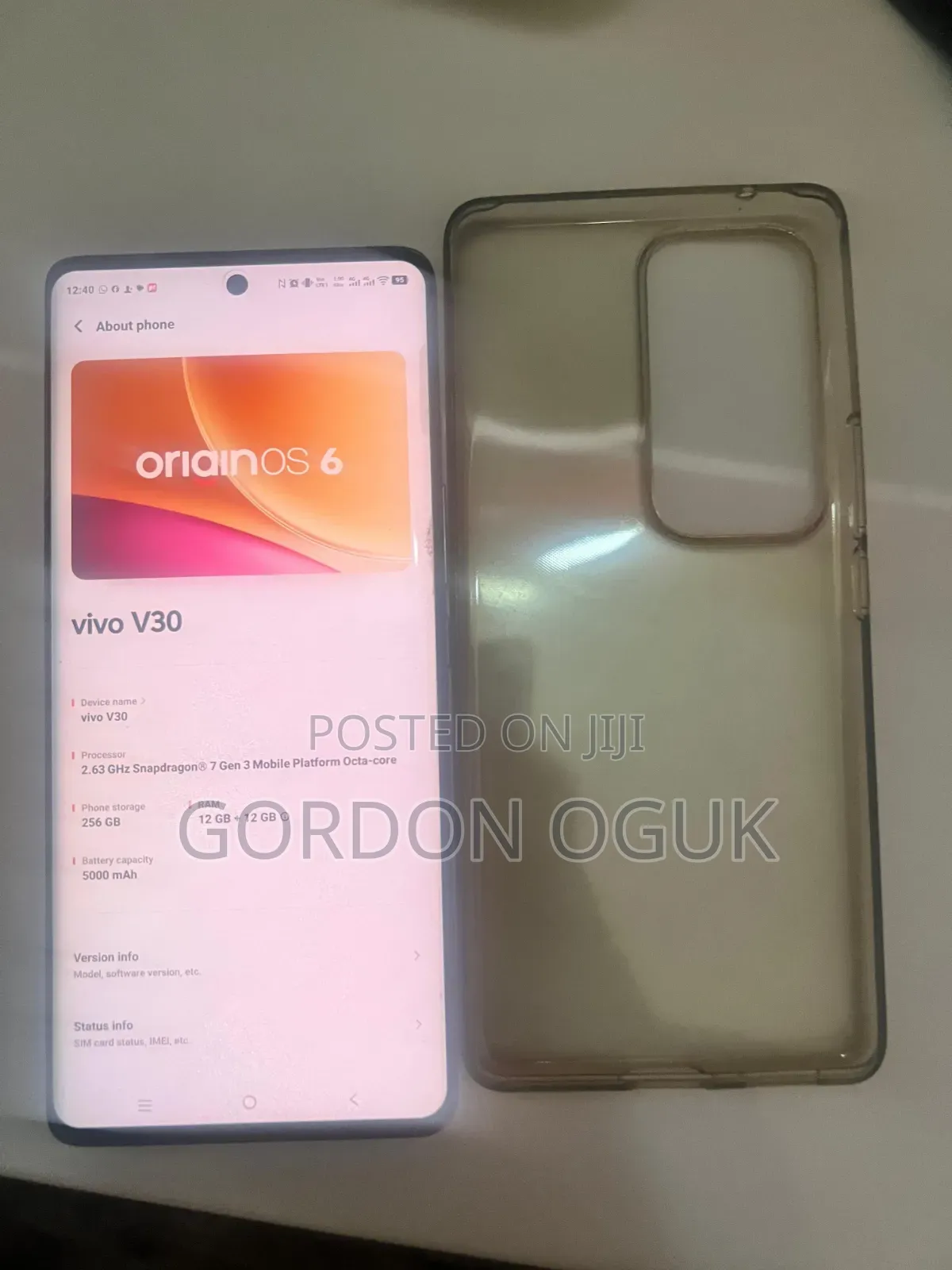 Vivo V30 5G 256 GB Blue
