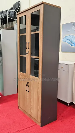 Wooden Office Display and Fikes Cabinet
