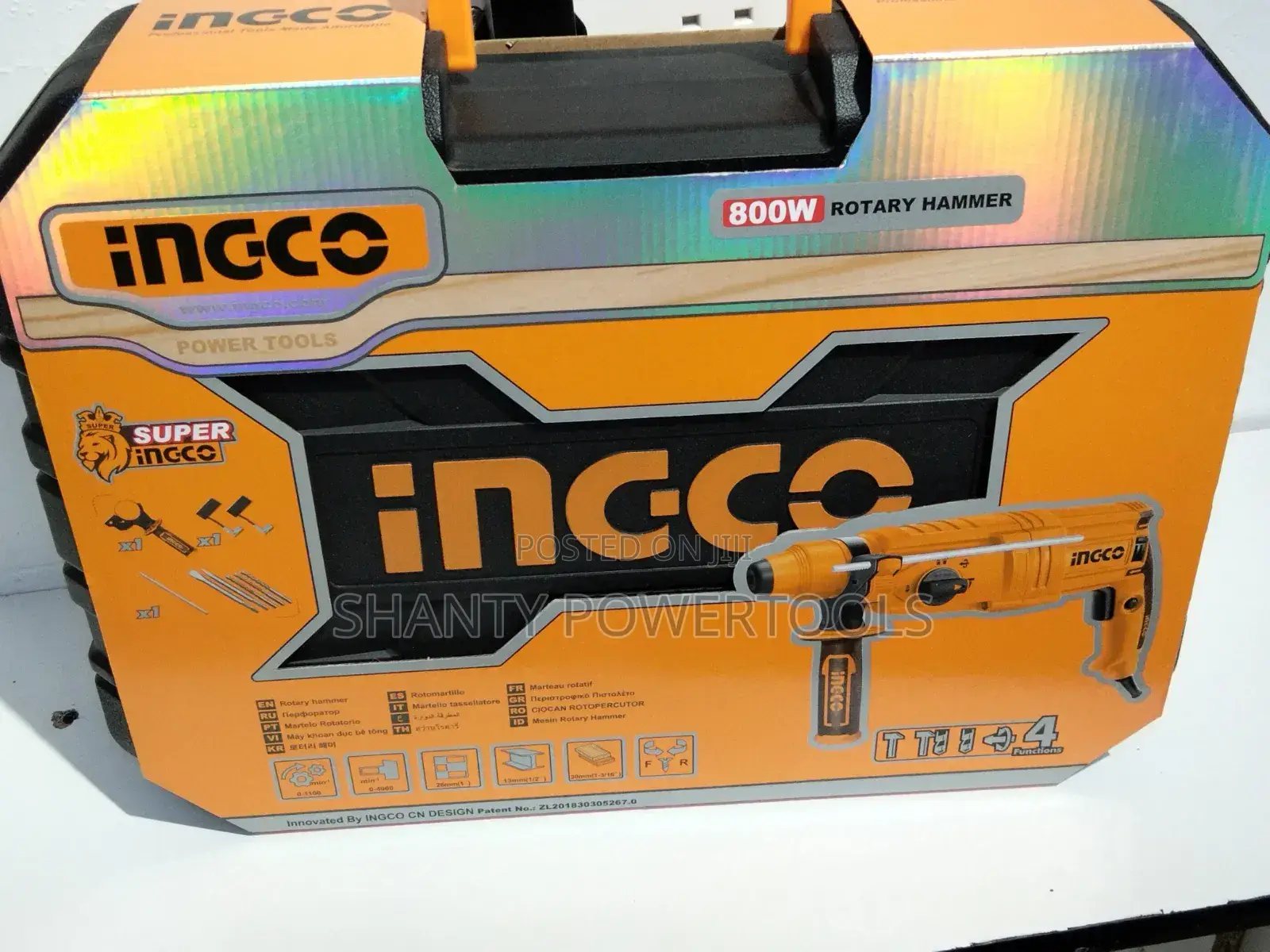 Ingco Rotary Hammer 800watts