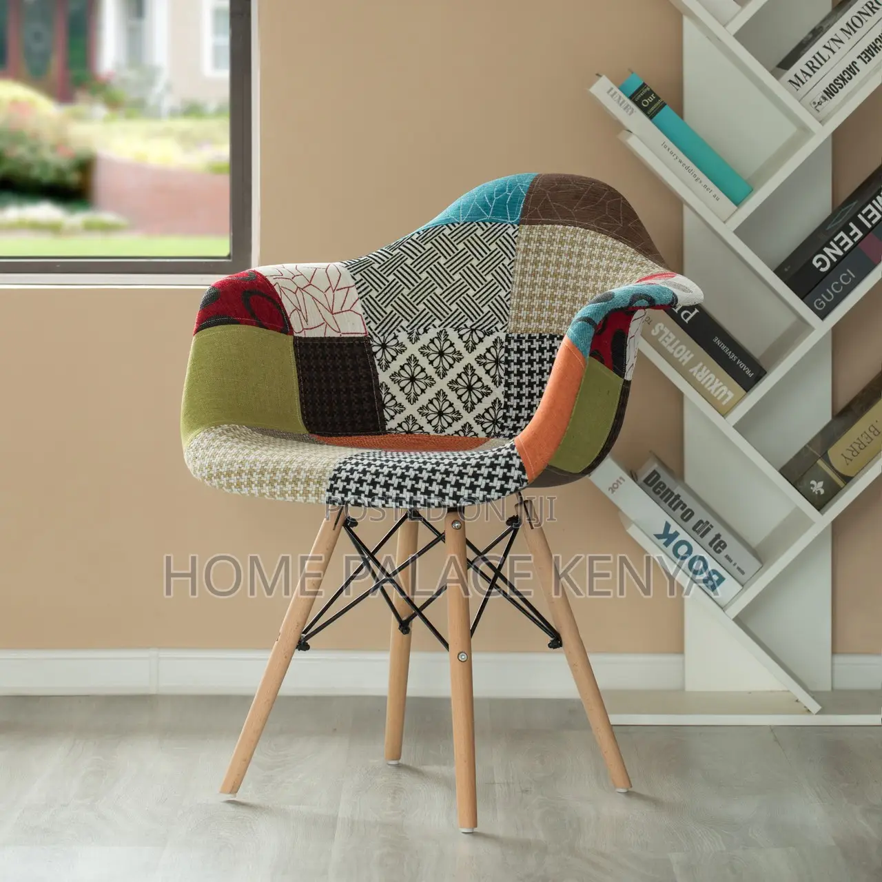 Porch Chair; Modern Outdoor Porch Lounge Chair for Patio and Garden