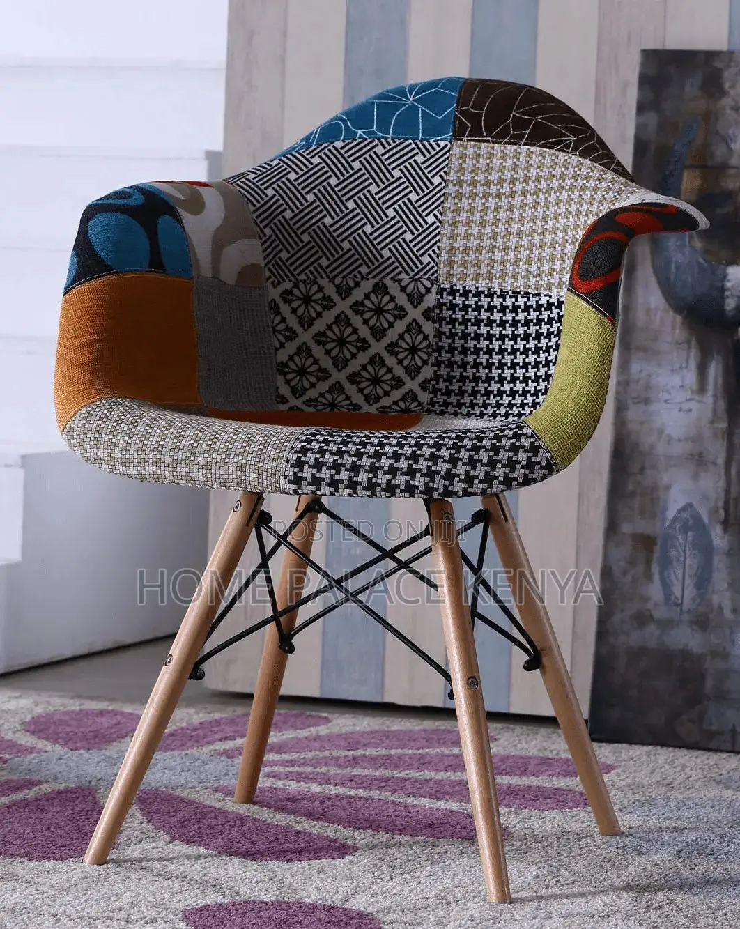 Porch Chair; Modern Outdoor Porch Lounge Chair for Patio and Garden