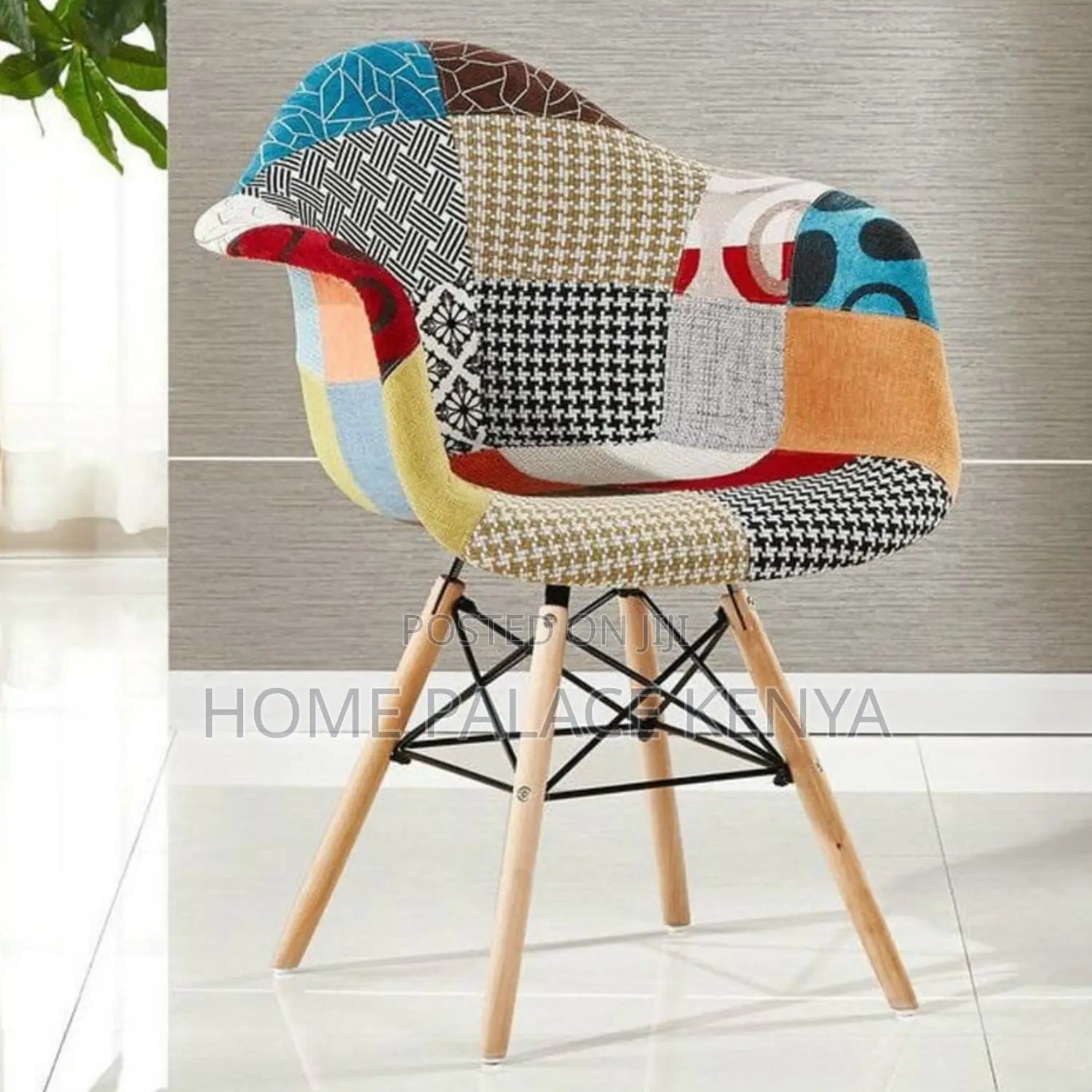 Porch Chair; Modern Outdoor Porch Lounge Chair for Patio and Garden