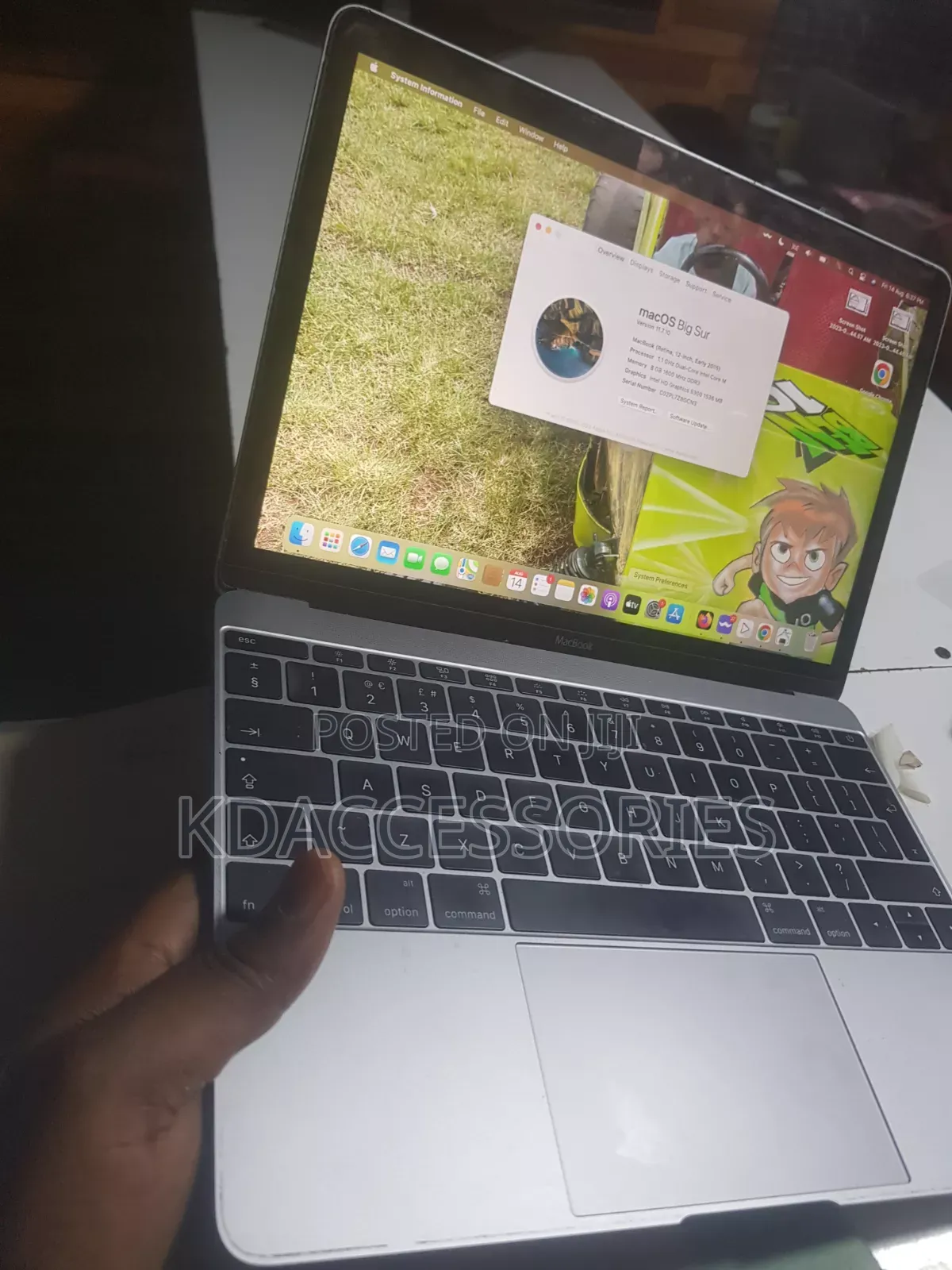 Laptop Apple MacBook 2015 8GB Intel Core M SSD 256GB
