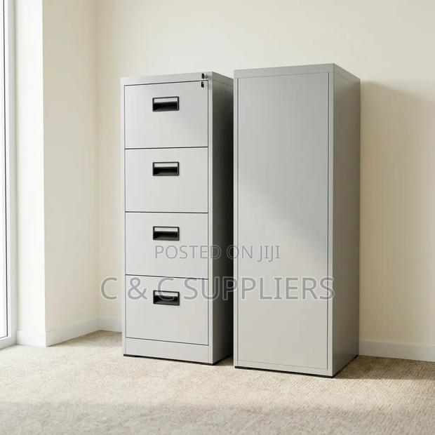 4-Drawer Office Cabinet With a Key - thumbnail 2