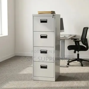 4-Drawer Office Cabinet With a Key