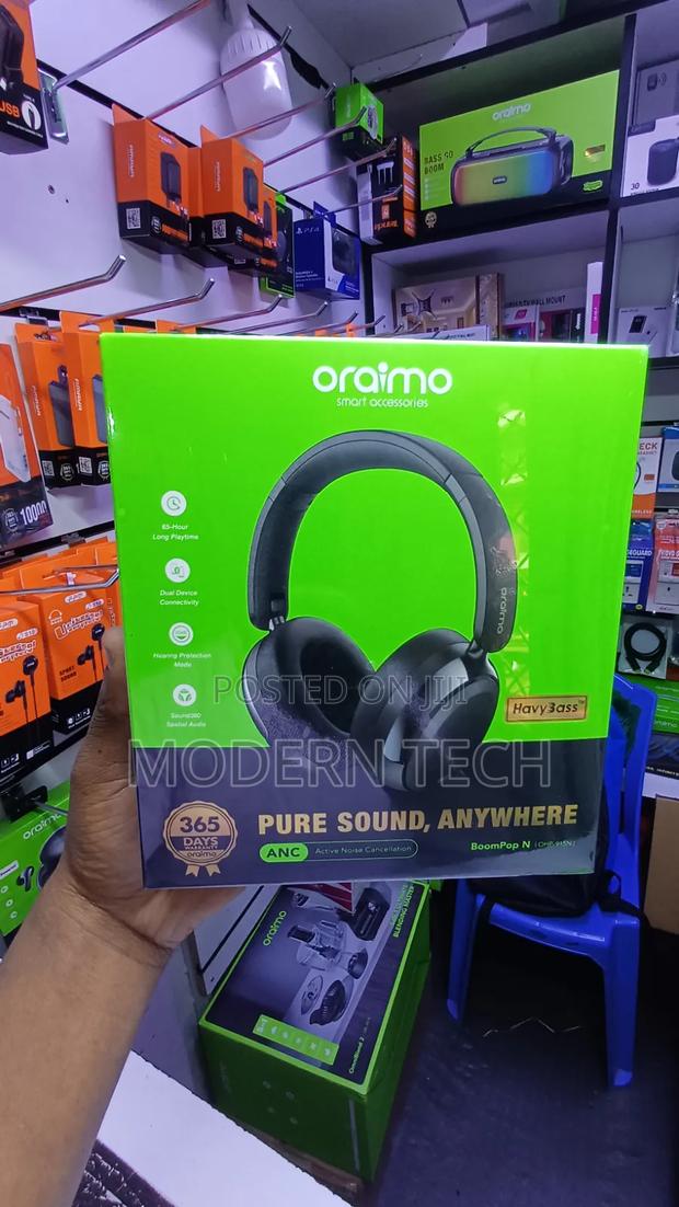 Oraimo BoomPop N 65hrs Playtime Headphones - thumbnail 3
