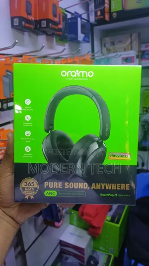Oraimo BoomPop N 65hrs Playtime Headphones