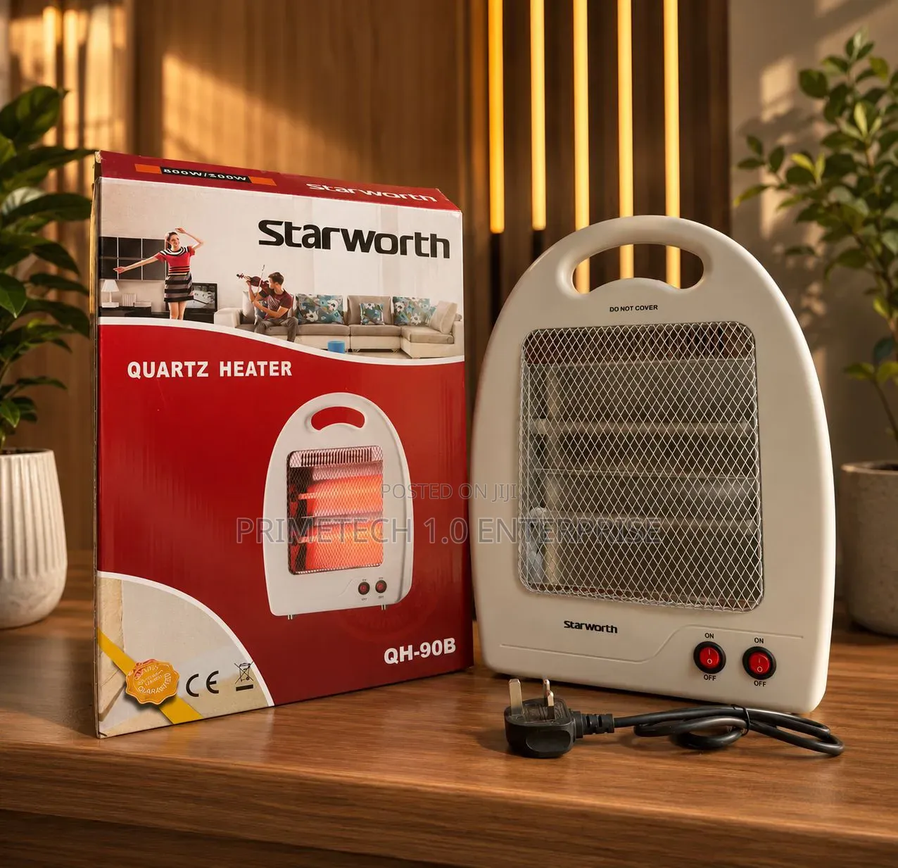 Starworth Quartz Room Heater -800watts