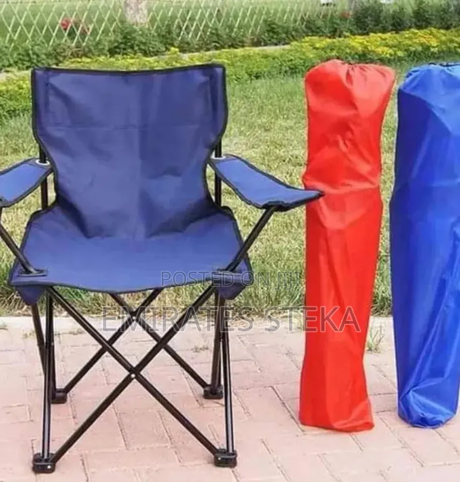 Camping Chairs, With Cup Holder Pouch