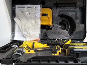 Cordless Dewalt Grinder and Drill Combo Set