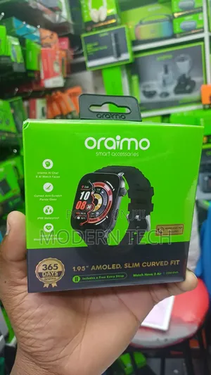 Oraimo Watch Nova 2 Air Ultra-Slim Watcha Nova 2 Air Amoled Watch