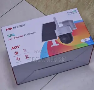 Hikvision SP4 4G Solar Powered PTZ Security Camera