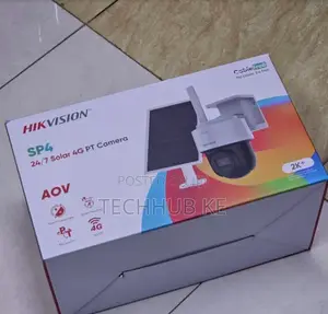 Hikvision SP4 4G Solar CCTV Camera – Smart Tracking Two-Way Audio