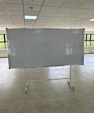 Extra-Large 8ft×4ft Mobile Whiteboard–Perfect for Classrooms Offices