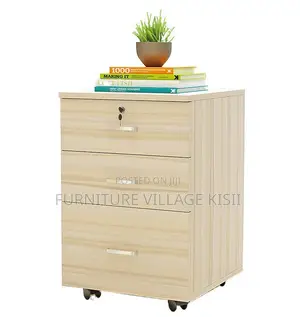 Office Cabinet: 3-Drawer Pedestrian Cabinet