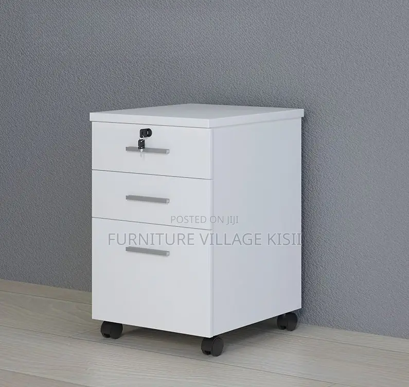 Office Cabinet: 3-Drawer Pedestrian Cabinet